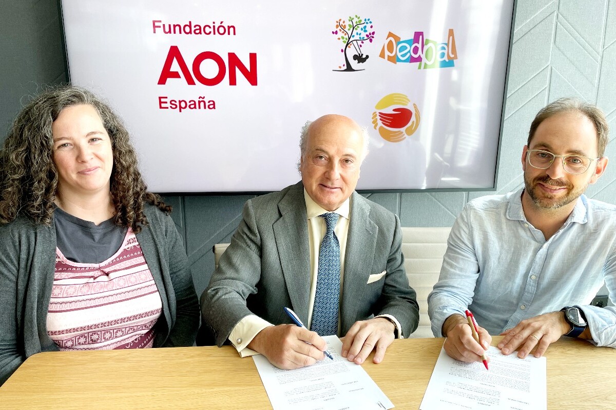 Fundación Aon España, PedPal, cuidados paliativos pediátricos, niños con enfermedades terminales, colaboración, salud infantil, atención médica, concienciación pública.