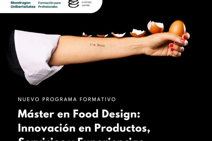 Basque Culinary Center, formación, máster, food design