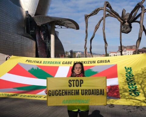 greenpeace, urdaibai, Guggenheim, Museo Guggenheim, Fundación Guggenheim, Orden Ministerial, Gobierno, ecologismo, tribunales, juzgados, medioambiente