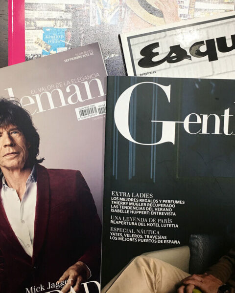 Revista Gentleman, Prensa Ibérica, edición digital, lujo masculino, colaboración, Aitor Moll, Javier Moll