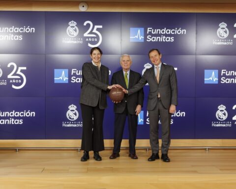 Sanitas, Real Madrid, Fundación Sanitas, Fundación Real Madrid, deporte inclusivo, fútbol, baloncesto, Emilio Butragueño