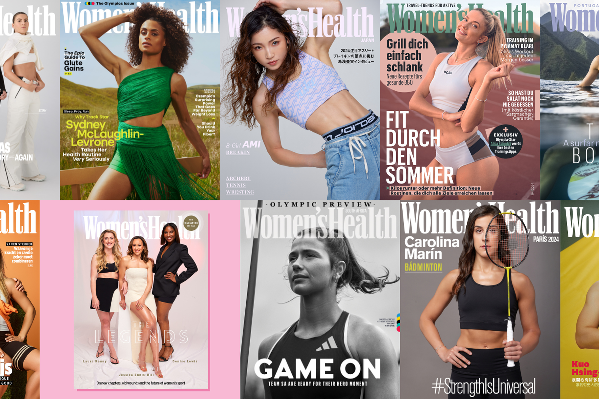 Women's Health, mujer, mujer en el deporte, deporte, Juegos Olímpicos de París, Carolina Marín, España, ediciones internacionales, hearst