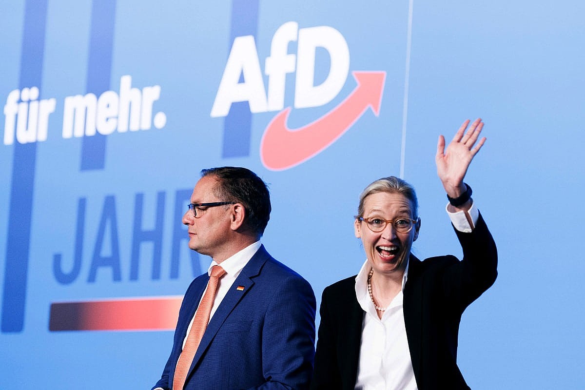 Vicepresidenta de Alternativa para Alemania (AfD) Alice Weidel