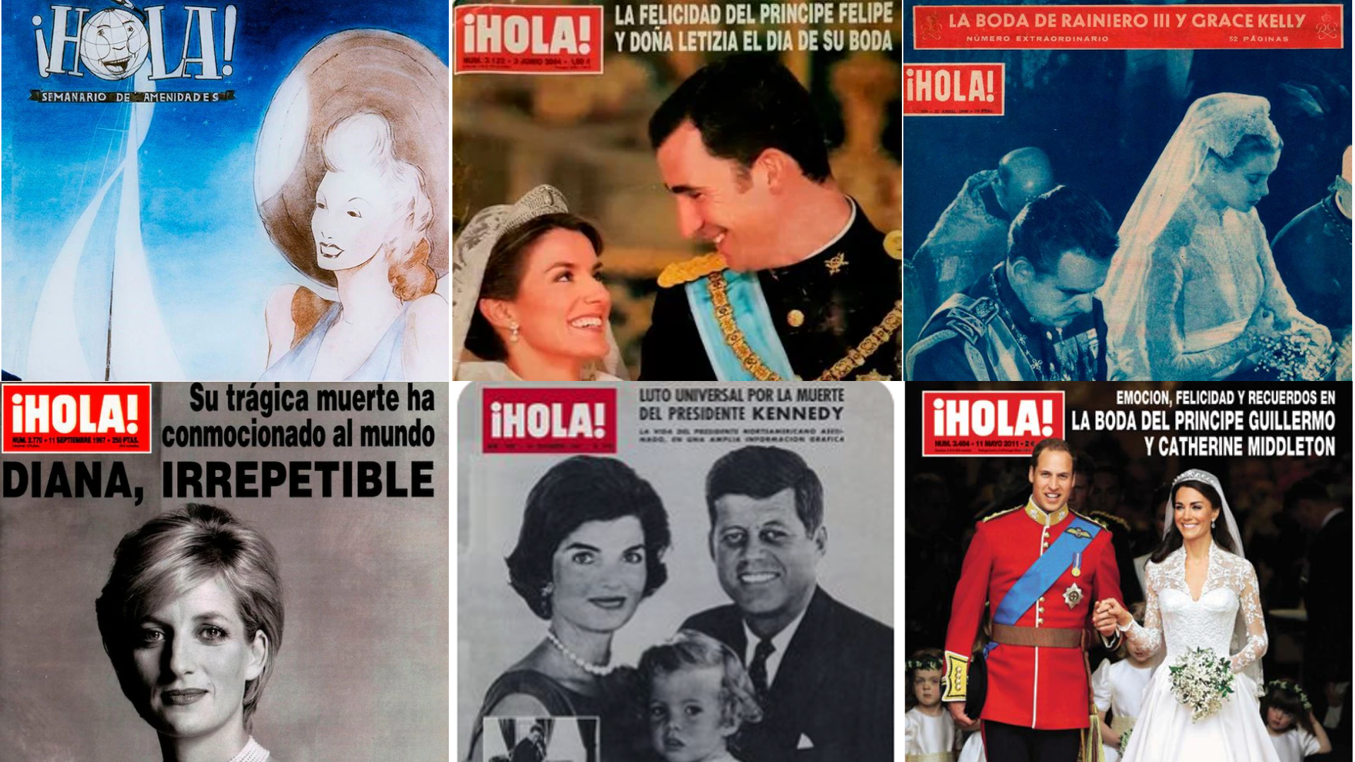 Los 80 años de la revista ¡Hola!