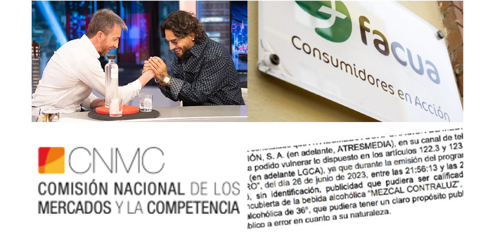 Facua denuncia a El Hormiguero por publicidad encubierta del bebida alcoholica