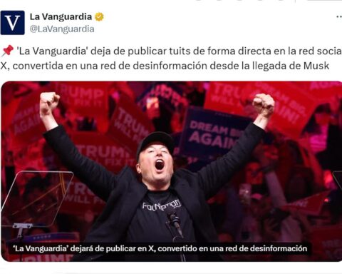 La Vanguardia abandona X