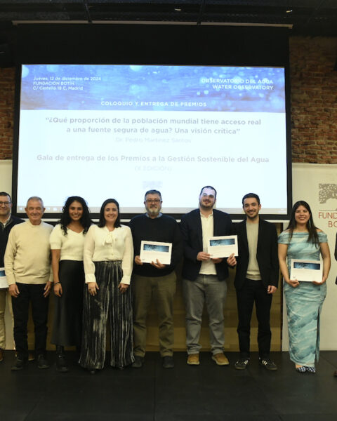 Premios a la gestión sostenible del agua de la Fundación Botín. Foto: prensa.