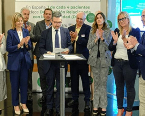 El Foro Español de Pacientes que alerta sobre la desnutrición relacionada con la enfermedad. Foto: prensa FEP.