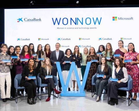 Los Premios WONNOW, una de las iniciativas de CaixaBank para captar talentos jóvenes. Foto: prensa CaixaBank.