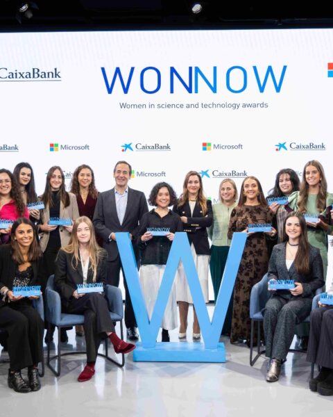 Los Premios WONNOW, una de las iniciativas de CaixaBank para captar talentos jóvenes. Foto: prensa CaixaBank.