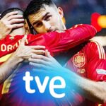 La Selección española masculina de futbol en TVE
