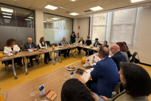 COCEMFE ha participado de la reunión con el ministro de Derechos Sociales, Consumo y Agenda 2030, Pablo Bustinduy, y representantes del Comité Español de Representantes de Personas con Discapacidad (CERMI). Foto: prensa COCEMFE.