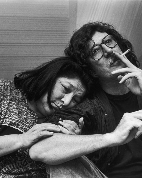 Mercedes y Charly. 1990