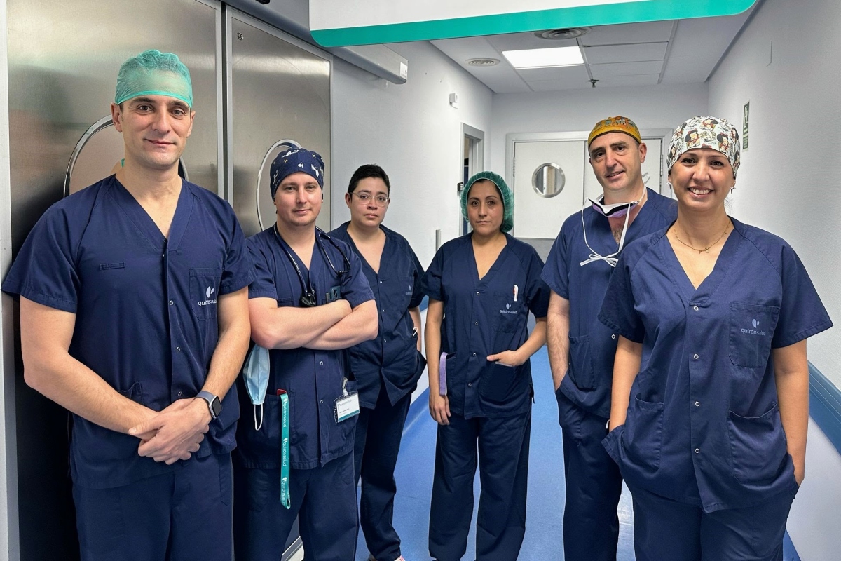 Los profesionales del Hospital Quirónsalud Clideba de Badajoz han realizado recientemente con éxito dos craneotomías- Foto: prensa.