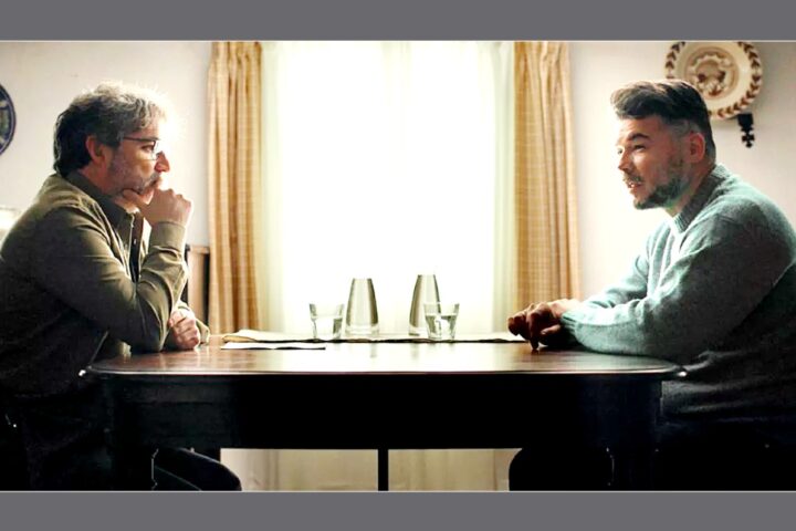 Jordi Evole y Gabriel Rufian en Lo de Évole