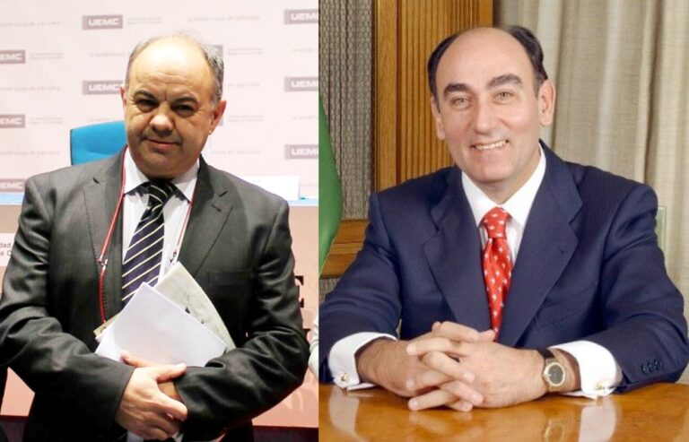 José Luis Fernández Peña 'Chunda' e Ignacio Sanchez Galán. Iberdrola.