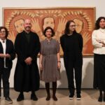 La apertura de la muestra retrospectiva de Maruja Mallo en el Centro Botín. Foto: prensa Fundación Botín.