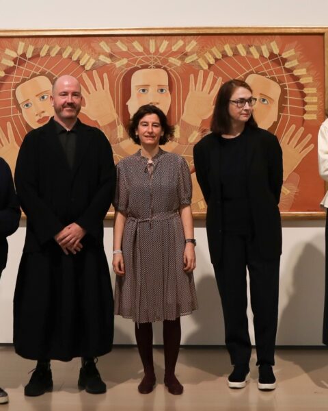 La apertura de la muestra retrospectiva de Maruja Mallo en el Centro Botín. Foto: prensa Fundación Botín.