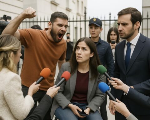 Agitadores ultra en el Congreso