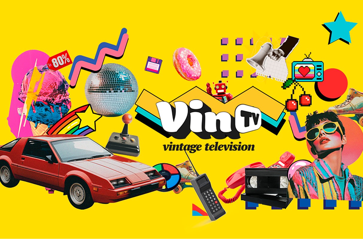 Vintage televisión