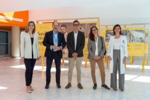 El acto de entrega de la ayuda de la Fundación Canal a la Fundación Cultura en Vena. Foto: prensa Fundación Canal.