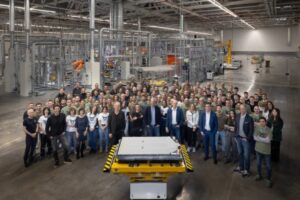 Los primeros sistemas de baterías en preserie ya han salido de la planta de ensamblaje de Martorell de Seat. Foto: prensa Seat.