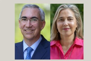 Raúl Antón e Isabel Olloqui, los dos nuevos vicerrectores de la Universidad de Navarra