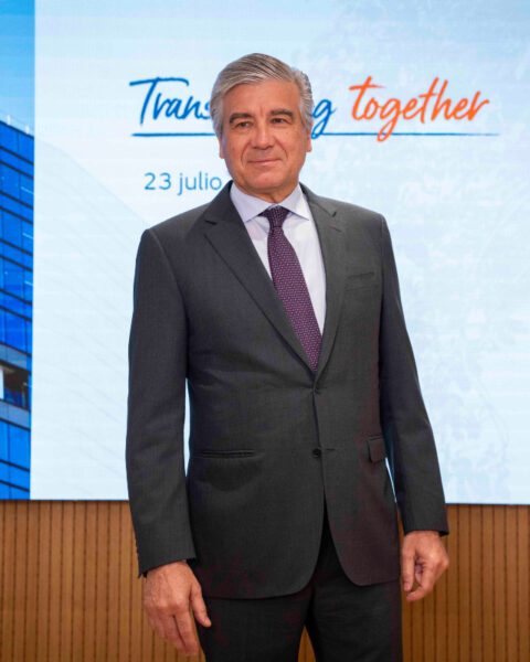 Francisco Reynés Massanet, actual presidente ejecutivo​ de Naturgy, durante la presentación de los resultados semestrales. Foto: prensa.