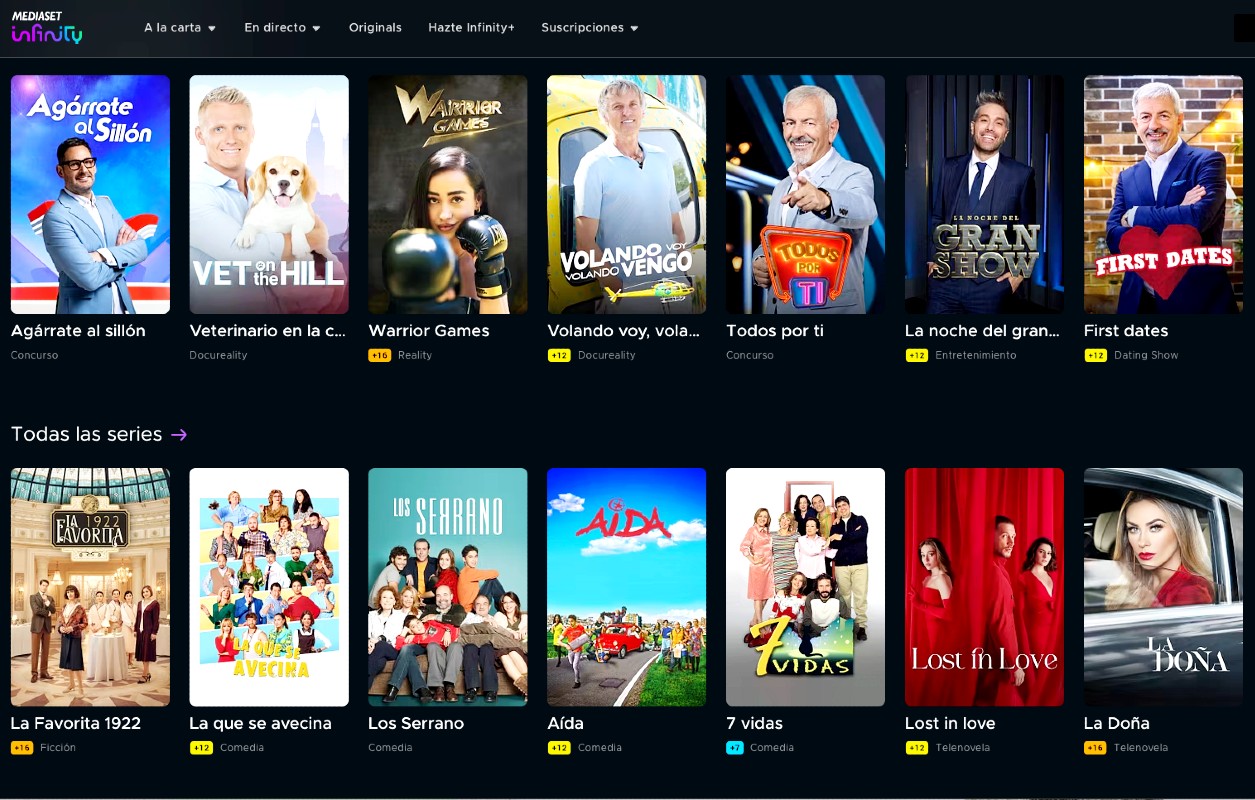 Mediaset Infinity