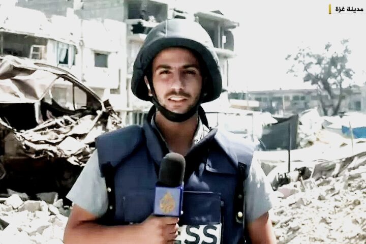 Anas Al-Sharif periodista de Al Jazeera
