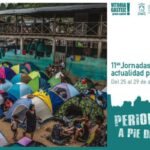 El banner de las jornadas "Periodismo a pie de calle".