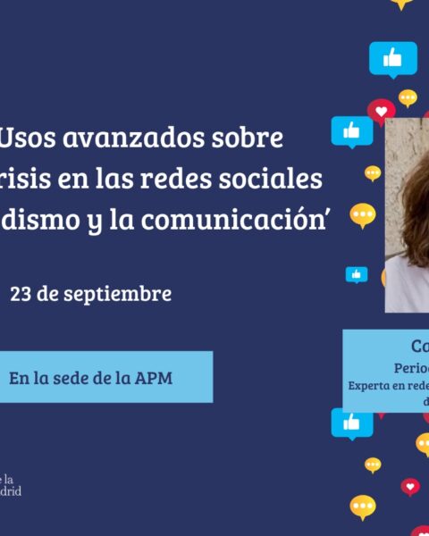 Segunda edición del Taller "Usos avanzados sobre gestión de crisis en las redes sociales". Foto: APM.