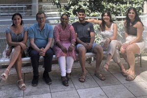 El equipo de investigadores de la URV que estudia la influencia de la dieta en la esperanza de vida. Foto: prensa.