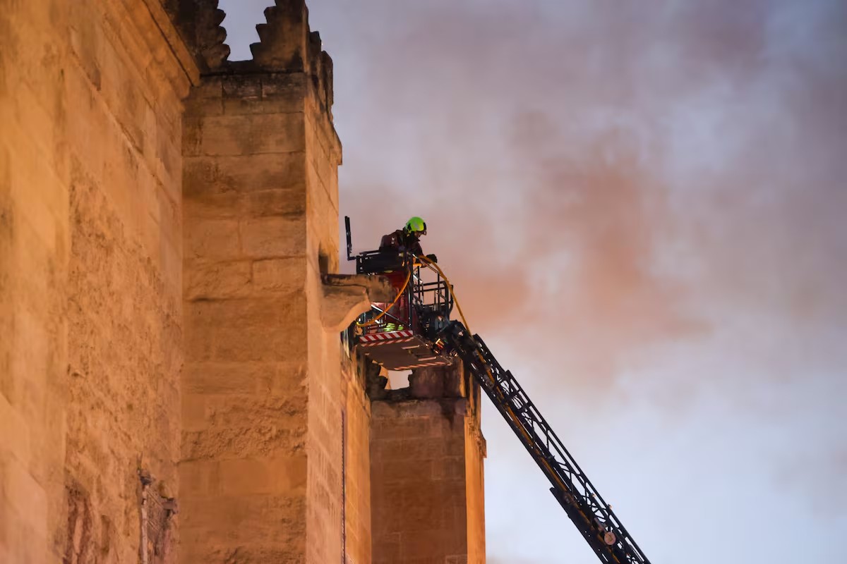 Incendio de La Mezquita de Córdoba