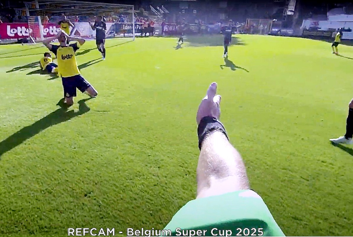Mediapro lleva la Ref Cam y nuevas tecnologías a la liga belga