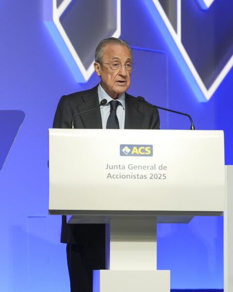 Florentino Pérez, presidente ejecutivo del Grupo ASC. Foto: prensa.