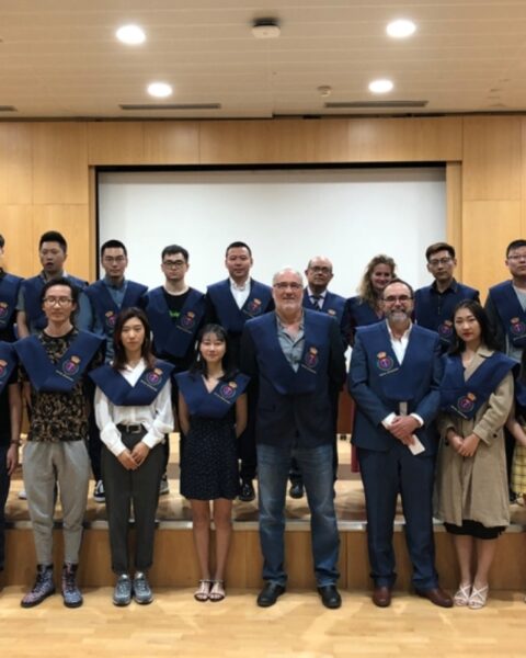 La presentación de la URJC de una nueva edición de su máster en comunicación intercultural entre China y Europa. Foto: prensa.