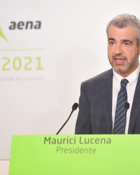 Maurici Lucena, presidente de Aena. Foto: prensa.