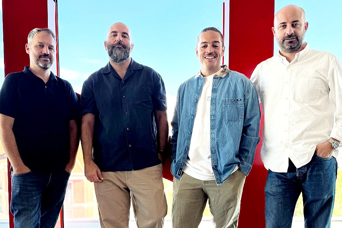 Jesús Rasines (chief creative officer); José Izaguirre (director creativo ejecutivo); Daniel Albaladejo (associate creative director) y Félix Carral (director creativo ejecutivo)