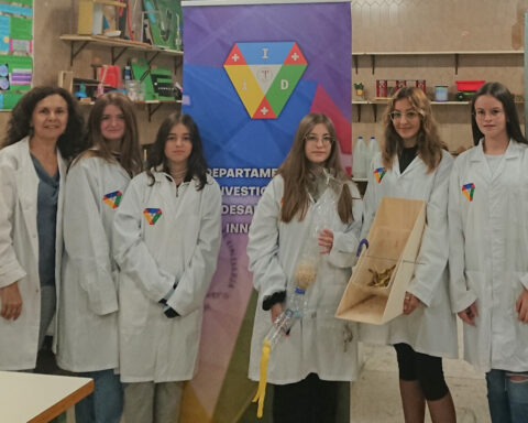 El Detalles del adjunto IES-Martin Rivero de Málaga, uno de los ganadores de una edición anterior.