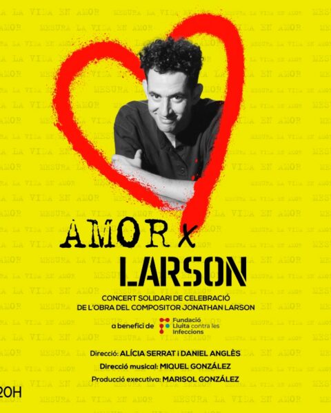 Amor por Larson, la convocatoria al concierto solidario.