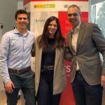 José Luis Pulpón, director general de Making Science junto a los expertos en IA Stan Ferrer y Beatriz Solís Lobo.