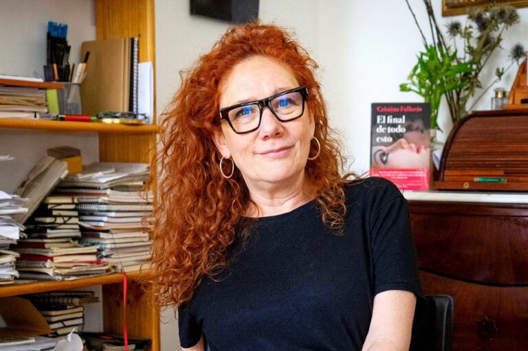 La periodista y escritora Cristina Fallarás