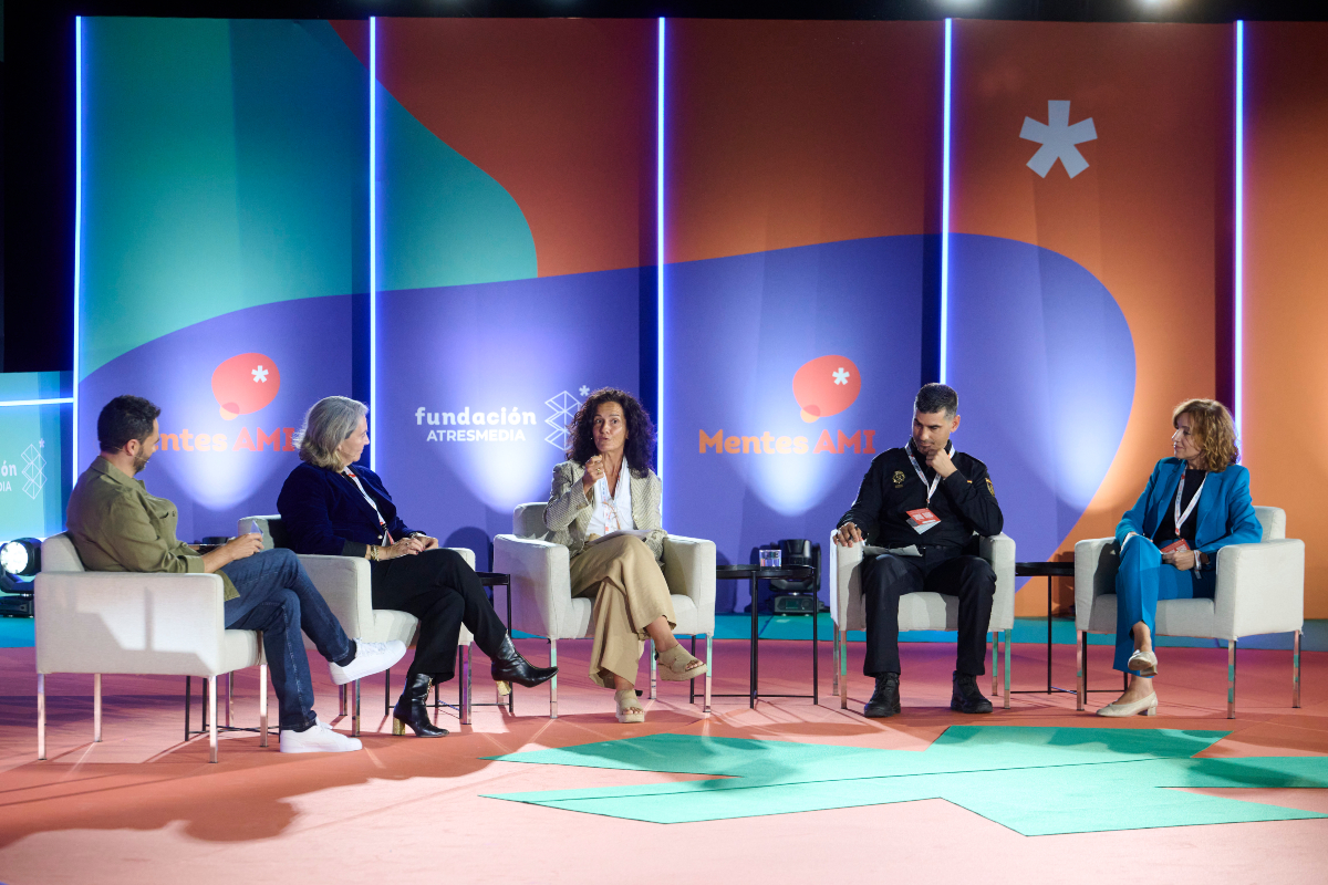 El cuarto encuentro de Mentes AMI abordó las claves para impulsar la protección del alumnado en el entorno escolar. Foto: Fundación Atresmedia.