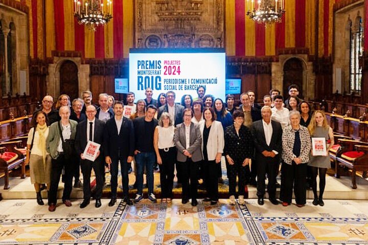 Premios Montserrat Roig reconocen periodismo social en Barcelona 2025