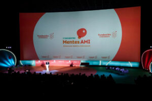 Javier Bardají, consejero delegado de Atresmedia, en la edición 2024 de Mentes AMI.