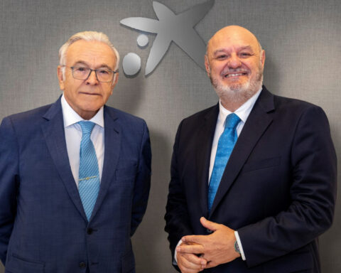 El presidente de la Fundación “la Caixa” y de CriteriaCaixa, Isidro Fainé y el director general de CriteriaCaixa, José María Méndez.