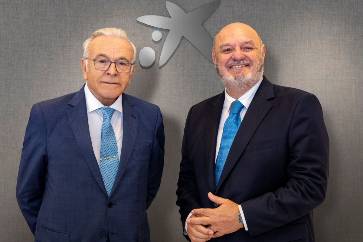 El presidente de la Fundación “la Caixa” y de CriteriaCaixa, Isidro Fainé y el director general de CriteriaCaixa, José María Méndez.