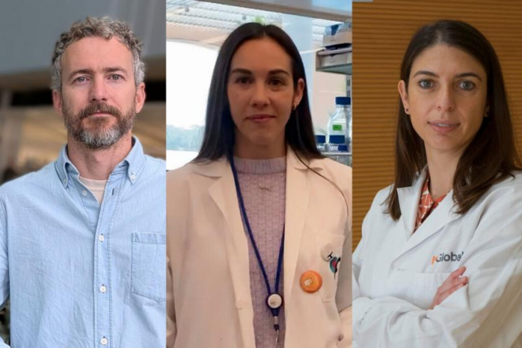 Héctor Huerga, María Martínez y Gemma Moncunill, tres nuevos investigadores en inmunología y líderes de grupo del CaixaResearch Institute.