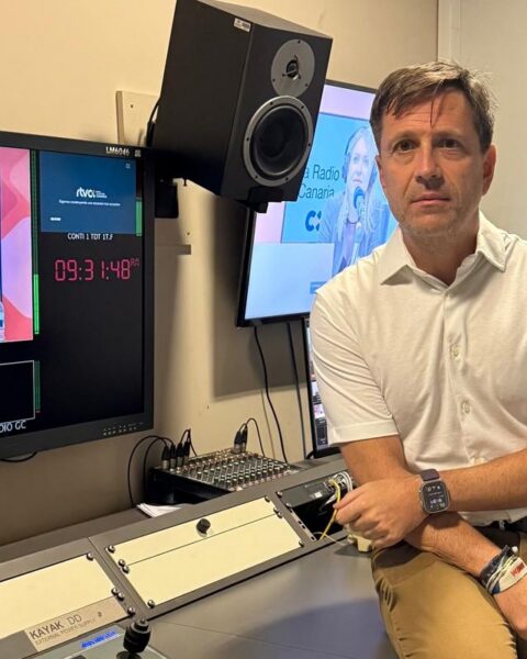 Ángel Báez era hasta ahora Jefe de programación de Televisión Canaria y pasa a ser director de RTVC.